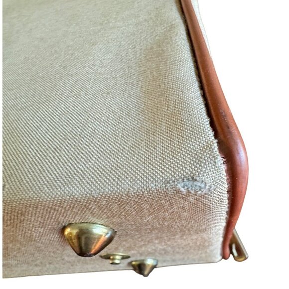 VTG UTA French‎ Airlines Crew Bag Zip Around Canvas Flight Attendants Pilots - Picture 10 of 12